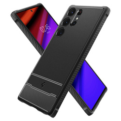 Case Spigen Rugged Armor GALAXY S23 ULTRA MATTE BLACK