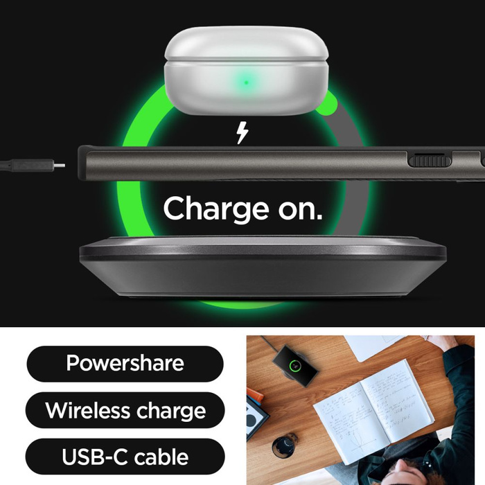 Etui Spigen Neo Hybrid Samsung Galaxy S24 Ultra Gunmetal Case