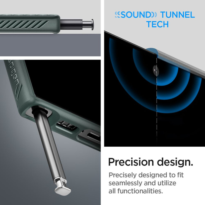 Case Spigen Liquid Air GALAXY S23 ULTRA ABYSS GREEN