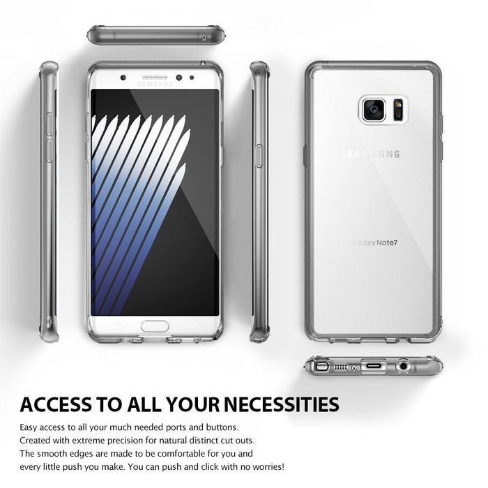 RINGKE Fusion Case Samsung Galaxy Note 7 Crystal Clear