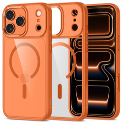TECH-PROTECT MAGMAT MAGSAFE IPHONE 17 PRO COSMIC ORANGE/CLEAR
