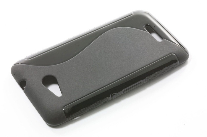 Case for Sony Xperia E4G S-LINE Black Silicone