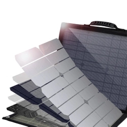 Choetech solar charger 100W foldable 2x USB 1x USB C PD QC black (SC009-V2)