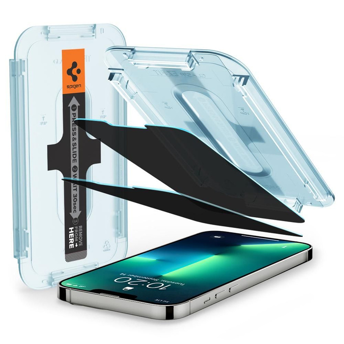 SPIGEN Apple iPhone 13 Pro Max Szkło Hartowane 2-Pack Privacy Glass