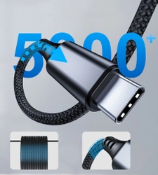 Choetech AUX006 USB-C / mini jack 3.5mm cable 1 m - black