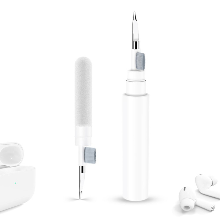 TECH-PROTECT CS02 CLEANER SET 3IN1 FOR EARPHONE WHITE