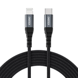 Choetech IP0041 USB-C / Lightning MFi 480Mb/s 3A 2 m cable - black