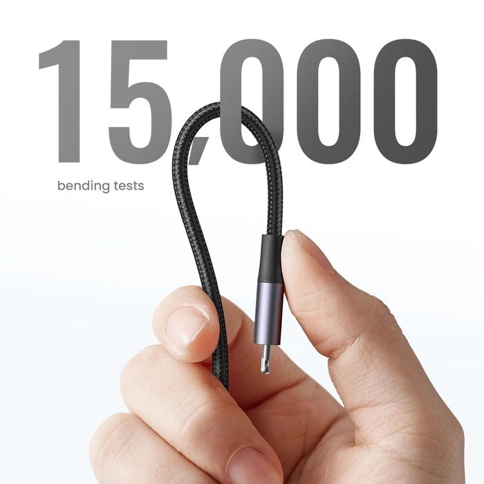 Ugreen cable MFI cable (Made For iPhone) USB Type C - Lightning 3 A 1 m black (US304 60759)