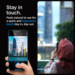 Szkło Hartowane Spigen Glas.tr ”ez Fit” iPhone 15 Pro Max Privacy