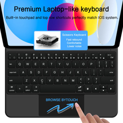 TECH-PROTECT SMARTCASE MAGNETIC + KEYBOARD IPAD 10.9” 10 / 2022 / 11” 11 / 2025 BLACK