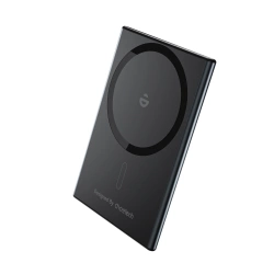 Powerbank Choetech SuperThin B708 2000mAh inductive 5W MagSafe / Qi - black