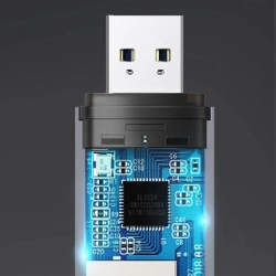 Ugreen czytnik kart SD / micro SD na USB 3.0 / USB Typ C 3.0 szary (50706) CM185