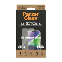 PanzerGlass Ultra-Wide Fit iPhone 14 Plus / 13 Pro Max 6.7" Screen Protection Antibacterial Easy Aligner Included 2785