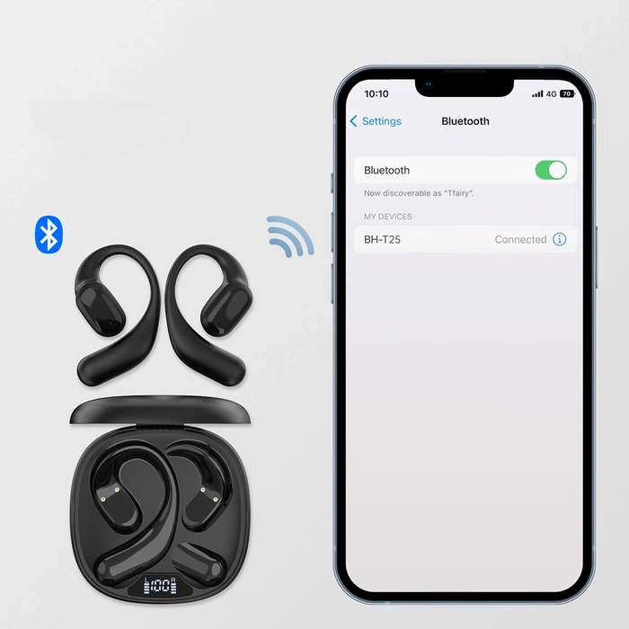 Słuchawki TWS Choetech BH-T25 (czarne)