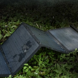 Choetech solar charger 100W foldable 2x USB 1x USB C PD QC black (SC009-V2)