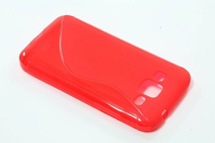 Cover S-Line Samsung Galaxy Core Prime Red Silicone Case