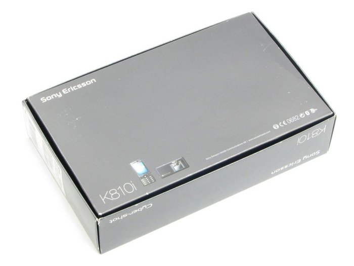 Box SONY ERICSSON K810i CD Cable Manual Drivers Grey