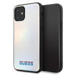 Etui GUESS Apple iPhone 11 Pro Max Iridescent Srebrny Hardcase