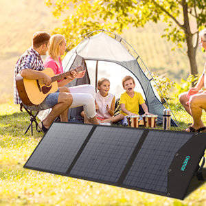 Choetech foldable solar charger 120W 1 x USB Type C / 2 x USB Type A (SC008)