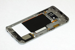 Case Body Frame SAMSUNG Galaxy S6 Edge Grey Black Saphire Grade A