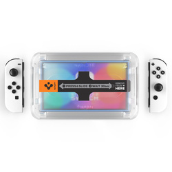 Szkło Hartowane SPIGEN Nintendo Switch Oled Glas.Tr ”ez Fit” 2-Pack