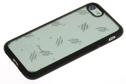 Case SPIGEN iPhone 7 / 8 / SE 2020 Ultra Hybrid Black Black Case Apple + Glass 3MK Flexible Glass Lite