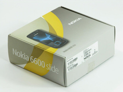 Pudełko NOKIA 6600 Slide Kabel Instrukcja