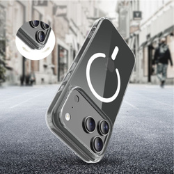 TECH-PROTECT FLEXAIR HYBRID MAGSAFE IPHONE 17 PRO CLEAR