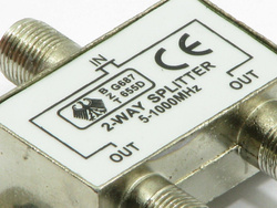 Spliter  Rozdzielacz Antenowy 2-WAY 5-1000MHZ Splitter