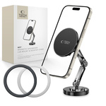 TECH-PROTECT N57 MAGNETIC MAGSAFE DASHBOARD CAR MOUNT & DESKTOP PHONE STAND BLACK