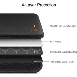 TECH-PROTECT HARDPOUCH LAPTOP 15-16 BLACK/ORANGE