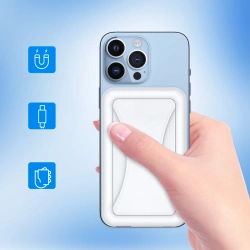 Choetech Powerbank B663 10000mAh 20W MagSafe USB-A / USB-C - white