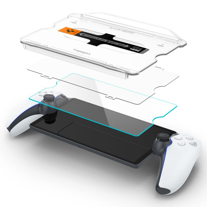 SZKŁO HARTOWANE SPIGEN GLAS.TR ”EZ FIT” SONY PLAYSTATION PORTAL CLEAR