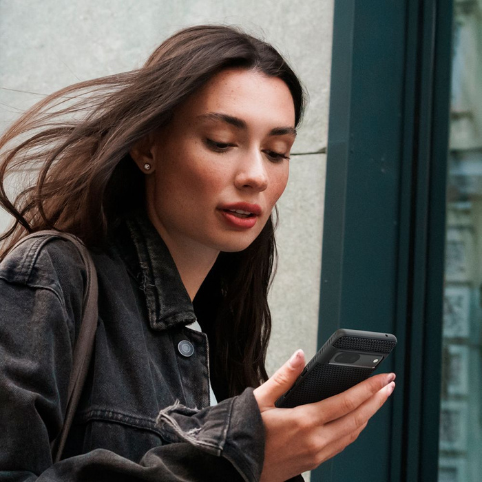 Etui Spigen Liquid Air Google Pixel 7 Etui Matte Black