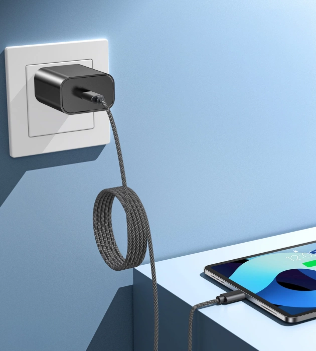 Choetech XCC-1054 240W Cable with Power Delivery 3.1 USB-C Magnetic 1.2m - Black