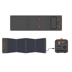 Choetech foldable solar charger 120W 1 x USB Type C / 2 x USB Type A (SC008)