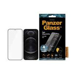 PanzerGlass E2E Super+ iPhone 12/12 Pro Case Friendly AntiBacterial MicroFracture czarny/black