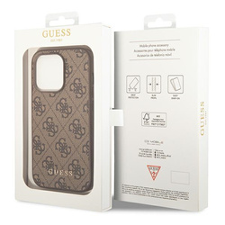 Case GUESS Apple iPhone 14 Pro Max 4G Metal Gold Logo Bronze Hardcase