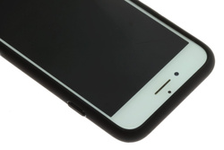 Case SPIGEN iPhone 7 / 8 / SE 2020 Ultra Hybrid Black Black Case Apple + Glass 3MK Flexible Glass Lite