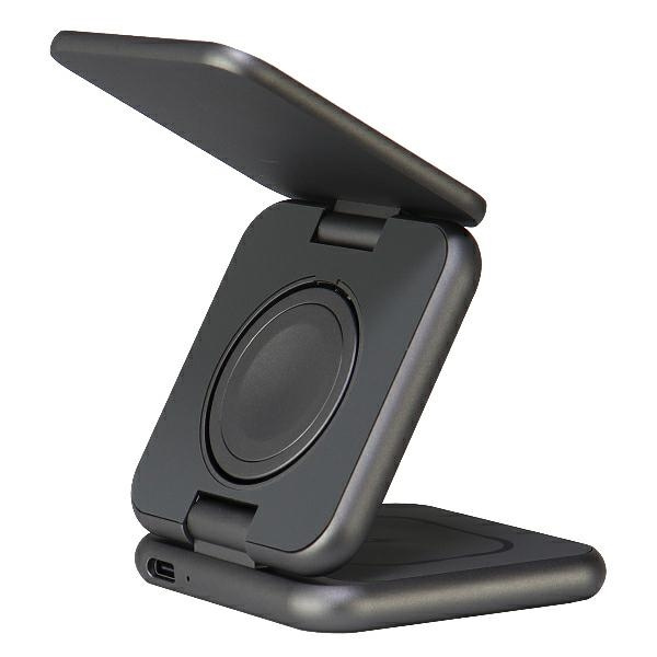 Audi składana ład. indukcyjna 3w1 szary/grey Big Logo AU-MWC3IN1-GT/D1-GY