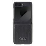 Audi Synthetic Leather MagSafe Z Flip 6 F741 czarny/black hardcase AU-TPUPCFlip6-Q5/D1-BK