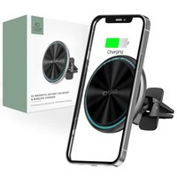 UCHWYT TECH-PROTECT A2 MAGNETIC MAGSAFE VENT CAR WIRELESS CHARGER 15W BLACK