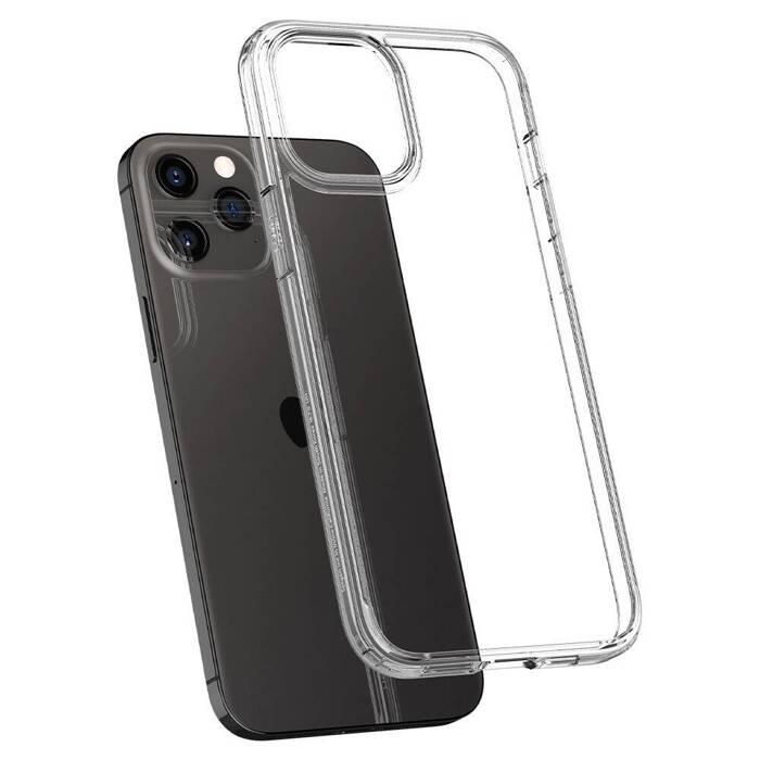 Etui SPIGEN Ultra Hybrid iPhone 12 Pro Max Clear przezroczyste Case